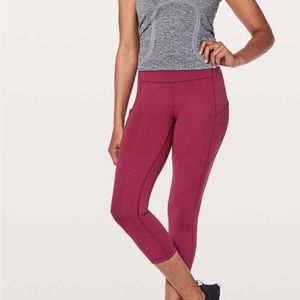 Lululemon Speed Up Crops 21” inseam